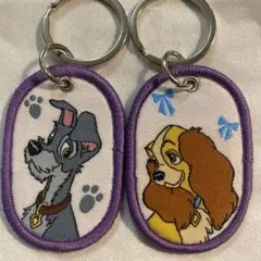 ディズニー　タグキーホルダー　セット
