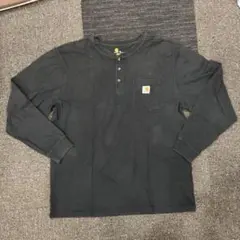 カーハート　Carhartt ロングTシャツ　ロンT 黒ブラック