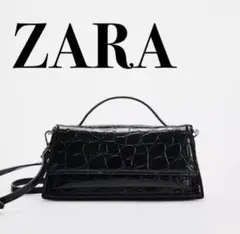 ZARA ショルダーバッグ　黒