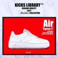 ナイキ エアフォース スニーカーポスター キックスポスター/TGPAF112