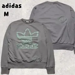 adidas アディカラー トレフォイル スウェット トレーナー パープル M