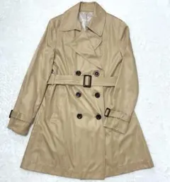 ⭐️トレンチコート　ベルト付き　ベージュ　 L レディース