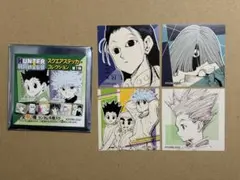 HUNTER×HUNTER　スクエアステッカーコレクション イルミ キルア ゴン
