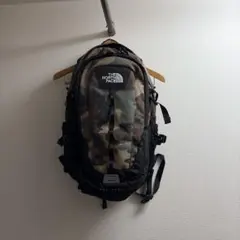 超美品 THE NORTH FACE HOT SHOT 迷彩リュック