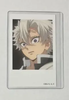 鬼滅の刃 チェキ風ブロマイド 不死川実弥 ノーマル