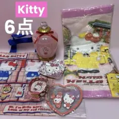 ハローキティ まとめ売り 5点 ご当地キティタオル ハトバス