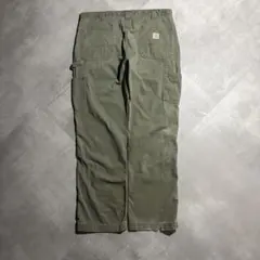 カーハート carhartt 36×30 ペインターパンツ　モスグリーン 系