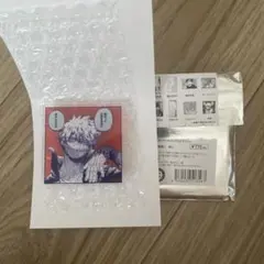 ヒロアカ原画展 荼毘 名言アクリルバッジ