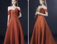 dress production カラードレス（W271OR） ML中間サイズ - メルカリ