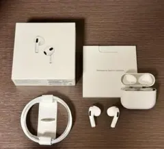 Apple AirPods (第3世代) Lightningケース 箱あり Apple AirPods 第3世代 Lightning充電ケース付き