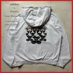 アディダス ディズニー ミニーマウス コラボプルオーバーパーカー ホワイト XO