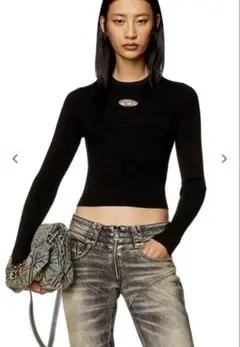 2025年最新】DIESEL レディース ニット・セーターの人気アイテム