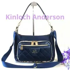 最終価格✩ キンロックアンダーソン　お財布機能付き ショルダーバッグ　極美品✨️