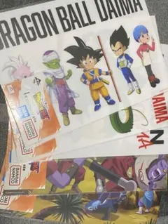 【5枚セット】一番くじ ドラゴンボール DAIMA I賞 ビジュアルシート