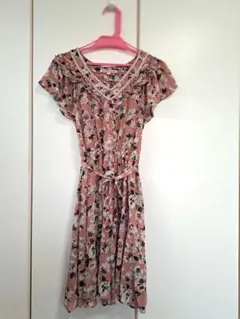 Rebecca Taylor 花柄ワンピース サイズ2(S～M)ペチコート付き