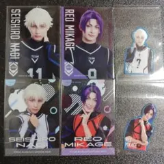 舞台ブルーロック　エピソード凪　凪誠士郎　御影玲王　ランダムクリアカード　シール