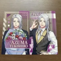 【A3! 】冬組 雪白東【トレーディングクリアカードvol.7】