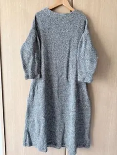 ルシエル（Le Ciel）綿ニットのワンピース