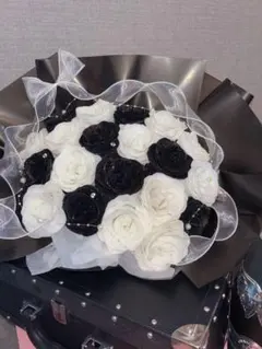 卒業式❤︎バルーンブーケ花束｜風船 ギフト お祝い 誕生日 ブラック