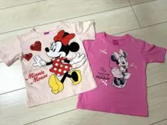 Disney ミニーマウス Tシャツ 2枚セット 100cm