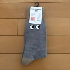 ANYA HINDMARCH ✖️ユニクロ　レディースソックス 23-25cm