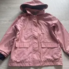 PETIT BATEAU フード付きピンクジャケット 116cm
