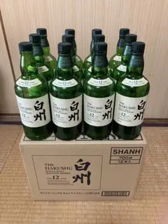【空き瓶】白州ウイスキー12年 空き瓶4本セット700ml　箱無し送料込 2026年最新】白州12年 空瓶の人気アイテム - メルカリ