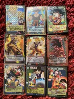 ドラゴンボール　カードゲーム　レア　セット