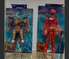 魔法戦隊マジレンジャー ビッグサイズソフビフィギュア 2体セット