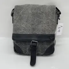 3/31まで限定出品□BN8199アルマーニジーンズ キャンバスショルダーバッグのサムネイル
