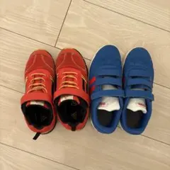 adidas キッズ スニーカー 2足セット　20cm、21cm