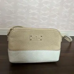 Kate Spade ショルダーバッグ ベージュ/ホワイト