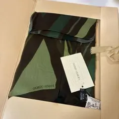 GIORGIO ARMANI スカーフ シルク100% 箱付きのサムネイル