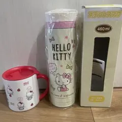 Hello Kittyステンレス水筒460ml ステンレス蓋付きマグカップ新品のサムネイル