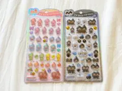 【正規品】【24時間以内発送】うるちゅるポップシール　モンチッチ 2枚セット