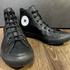 ◆CONVERSE ALL STAR◆ レインシューズ　ブラック24.5cm