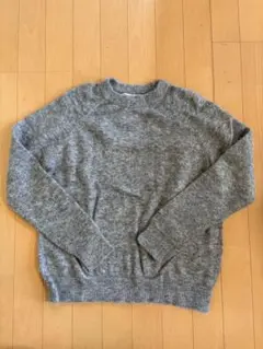 ZARA グレー 長袖ニットセーター S