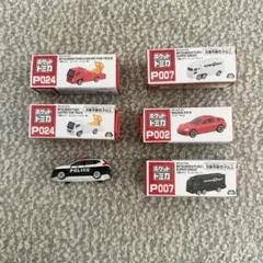 トミカ ポケットトミカ ミニカー 6台セット