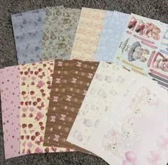 コラージュシートカット済 素材 平袋 お届け イメージ❤️ コラージュシートカット済 素材 平袋 お届け イメージ❤️ | Mercari