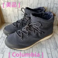 【美品】Columbia オムニテック　ミッドシューズ ネイビー　28.0