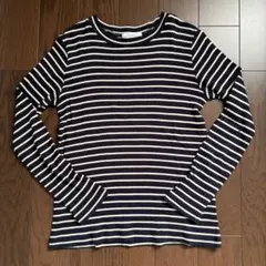 UNITED ARROWS グリーンレーベル トップス ボーダー ネイビー