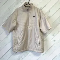 かっちょ様　専用NIKE ゴルフ　美品❗️ハーフジップ　半袖ダウンアウター