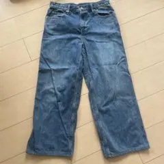 UNIQLO バギージーンズデニム 25インチ