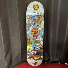 サンタクルーズ スケボーデッキ掛時計 非売品 30周年記念限界 レア
