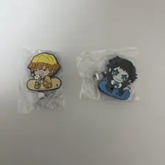 鬼滅の刃　キャラばんちょうこう　ヘアクリップ　壱　我妻善逸 獪岳