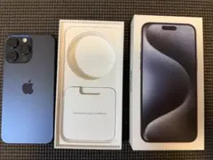 Apple iPhone 15 Pro Maxブルーチタニウム 本体