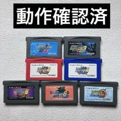 ka【動作確認済】ゲームボーイアドバンス ロックマンエグゼ7本セット