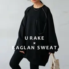 値下げ【美品】✨️antiqua✨️ラグランスウェット《終売品》￥4990→のサムネイル