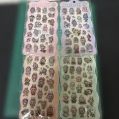 ラブブ ボンボンドロップシール4枚セット