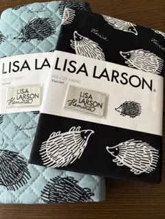 LISA LARSON ハリネズミ柄 プレカット生地 2色セット